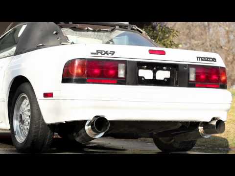 RX7 Apexi N1 dual exhaust FC3S