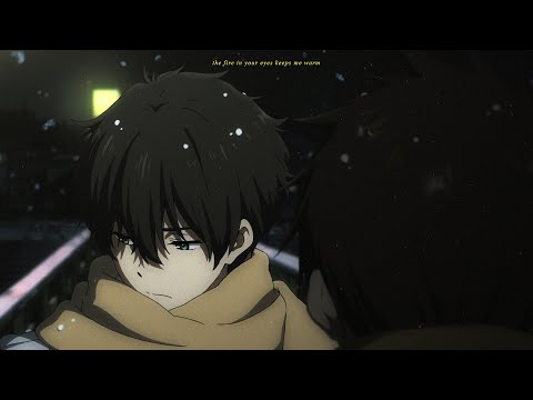 Powfu - the fire in your eyes keeps me warm (ft. sleep.ing) (Lyrics)