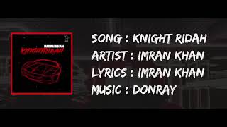 imran khan song knightrider lyrics