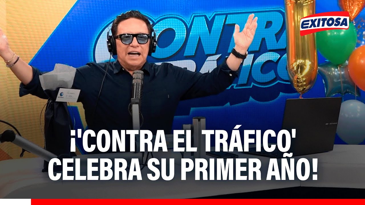 🔴🔵'Contra el Tráfico' celebra su PRIMER ANIVERSARIO: "Un espacio de diversión con la gente"