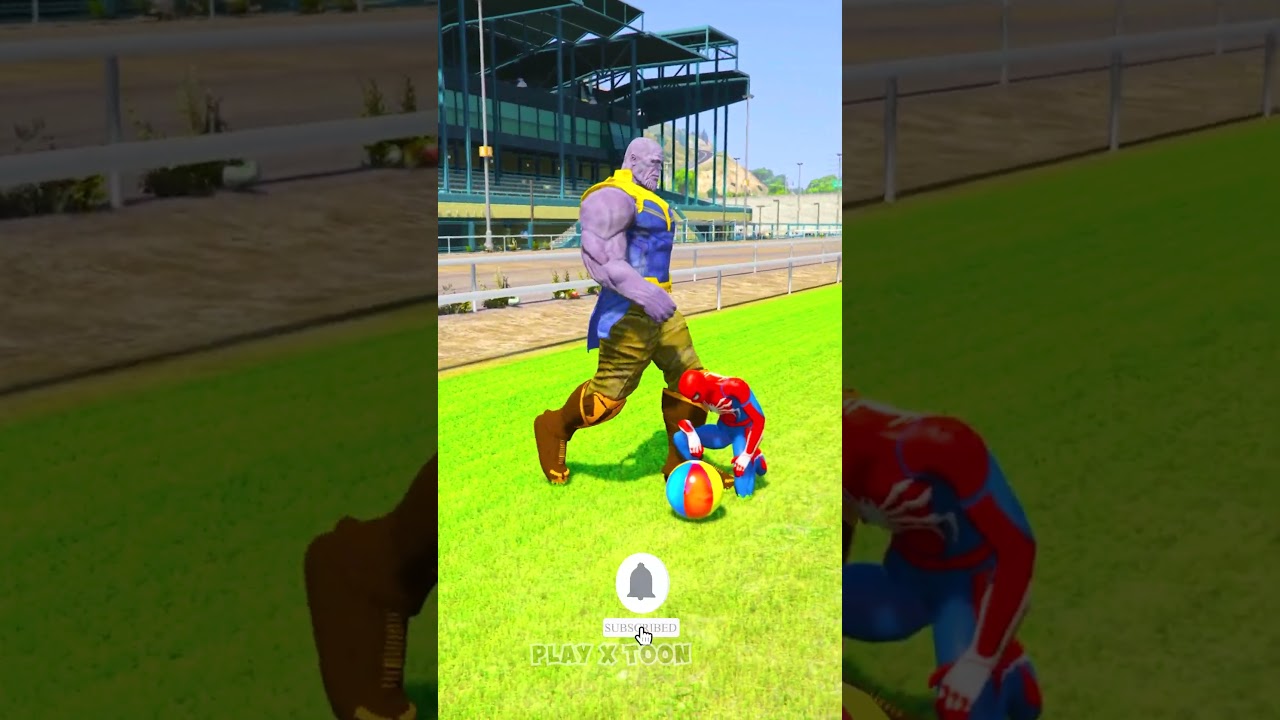 Angry Thanos Break Spider Man Iron Man And Captian America  Balls Wait For End | Marvel Animation