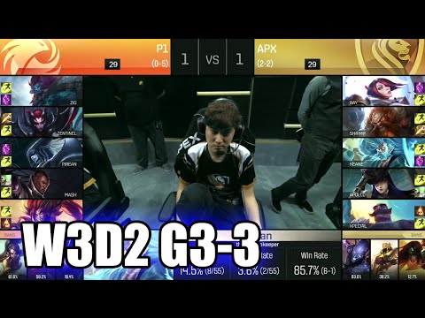 Phoenix1 vs Apex Gaming | Game 3 S6 NA LCS Summer 2016 Week 3 Day 2 | P1 vs APX G3 W3D2 1080p
