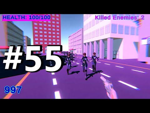 Lesson 55. Build Game. Unity 3D Tutorial (2024). How To Make First Person Game (FPS) in Unity 2024
