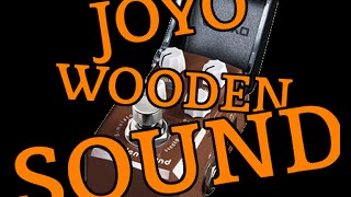 Video thumbnail for Joyo Iron Man JF 323 Wooden Sound Acoustic Sim mini pedal! Matt C gear demo by Matthew Clise (Mance Vader)