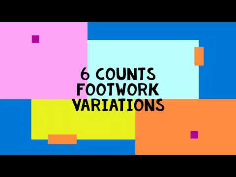Basic footwork variation - 6 counts Lindy Hop