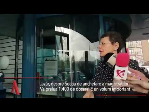 Stiri Mediafax 23 Octombrie - Secția de anchetare a magistraților este operațională