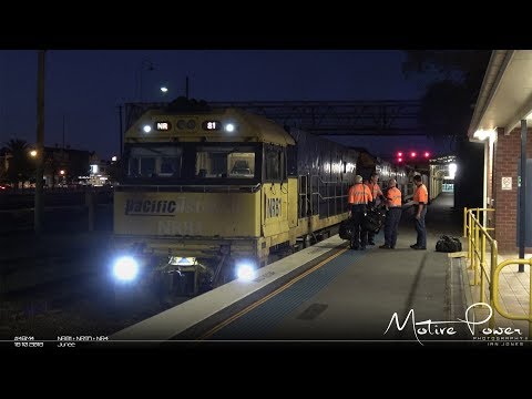 2018 10 18 - Pacific National Intermodal Freight - #4BM4 - NR81 + NR97 + NR4