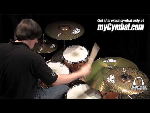 Демонстрация звучания Paiste Rude 24" Mega Power Ride