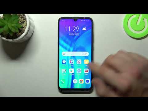 How to Remove / Restore Messages Icon from Home Screen in HONOR 20E