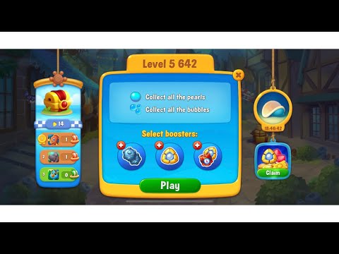 Fishdom , level 5642 game video