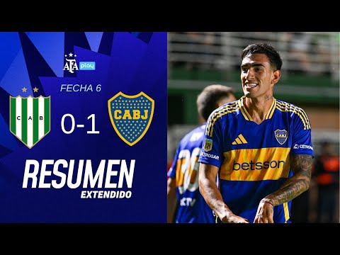 Banfield 0 vs 1 Boca Juniors | #TorneoApertura2025 | Resumen Extendido  | Fecha 6
