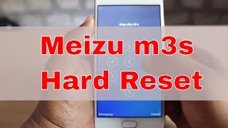 Meizu m3s Hard Reset - Unlock without Password