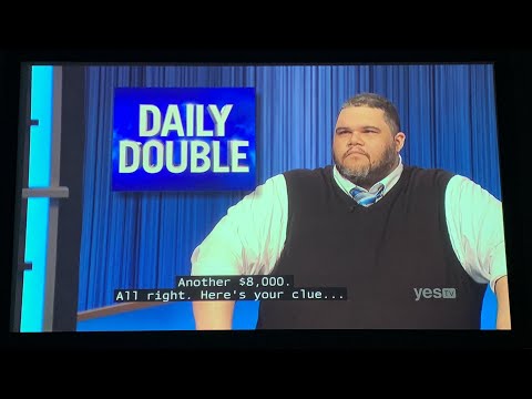 Double Jeopardy, Ryan Long Day 4 - 2nd Daily Double (5/18/22)