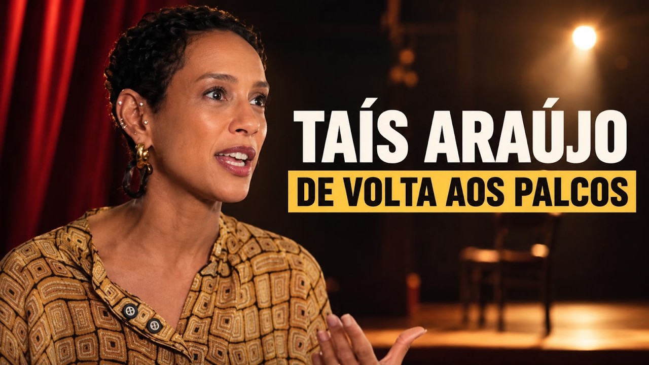 Imagem da notícia Taís Araújo chega a Fortaleza com solo no teatro após 5 anos longe dos palcos: 'Peça sobre o caos'