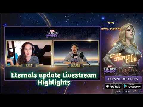[MFF] Eternals Update Livestream Highlights | Noobmaster | Marvel Future Fight