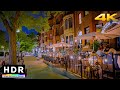Boston 4K HDR - Night Walk - 90 minutes