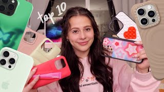 My Top 10 FAVORITE Phone Cases (before the iPhone 16) 📱 ݁₊ ⊹ . ݁˖ . ݁