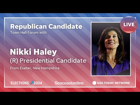 Watch live Nikki Haley answers voters’ questions in New Hampshire town hall