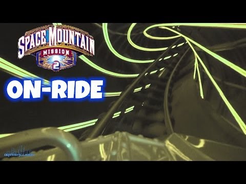 Space Mountain Mission 2 Nightvision On-ride (Complete HD Experience) Disneyland Paris
