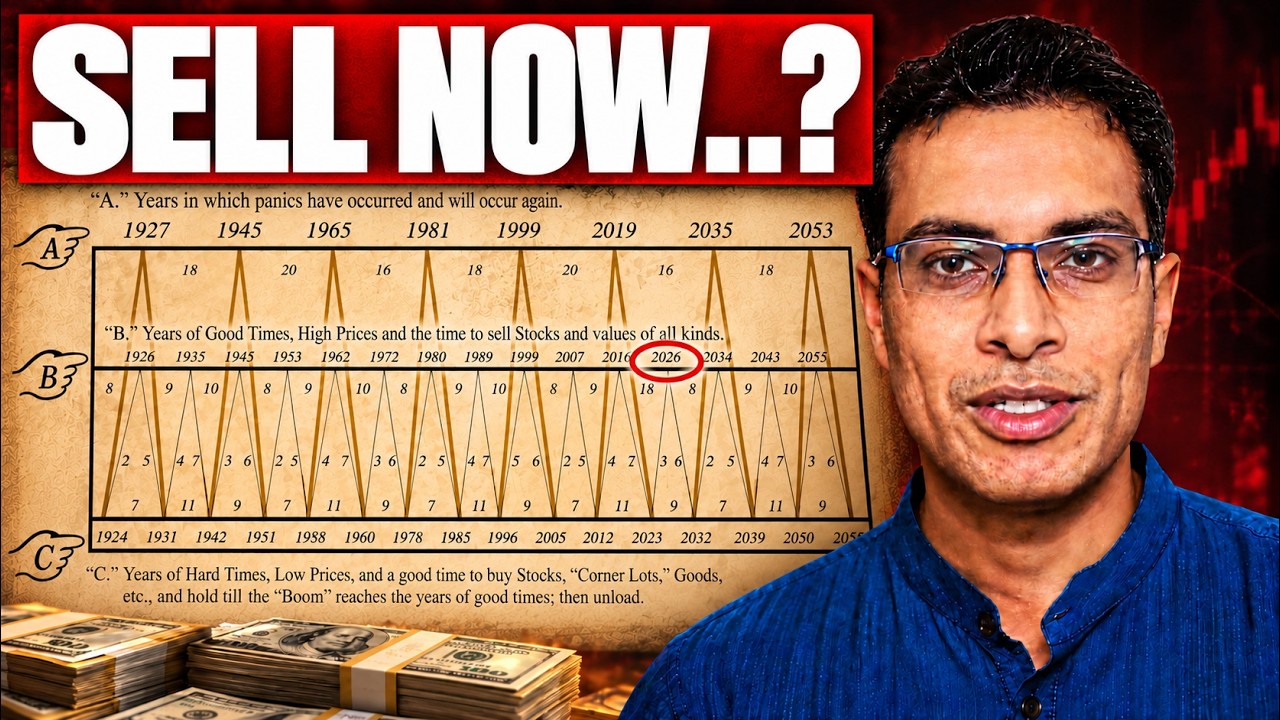 Best time to SELL is 2026-2027 (this is what a 100 year old prediction says. Let's Analyze.