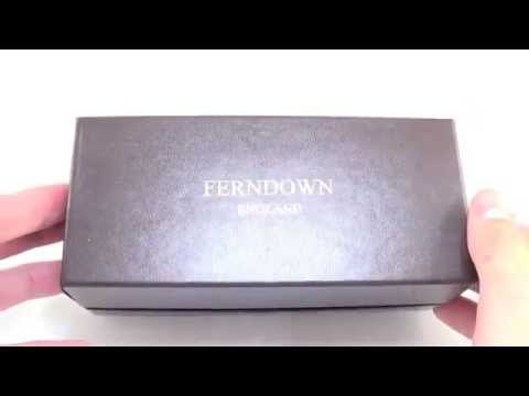 Ferndown Bark 3 Star Large Half Bent Style Smoking Pipe From PIPELIST.COM