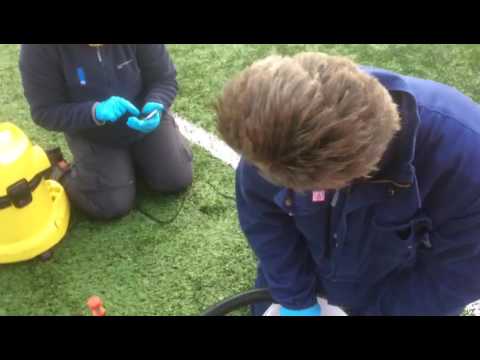 RIVM neemt monsters bij vv Groot-Ammers (2)