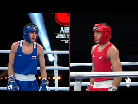 Kielce 2021 Finals (M69kg) ZAKHARIEIEV Yurii (UKR) vs ASHALAEV Cheerav (RUS)