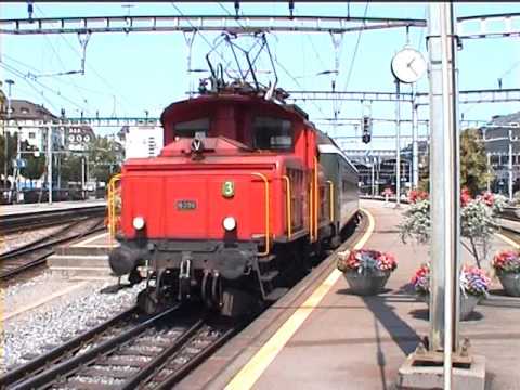 022 Luzern Station Bahnhof - CLASSIC TRAINS 2000/2001 - Summer - WInter - REOS full film