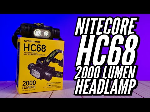 NiteCore HC68 2000 Lumen Independent Dual Beam Headlamp TodayIFeelLike TIFL
