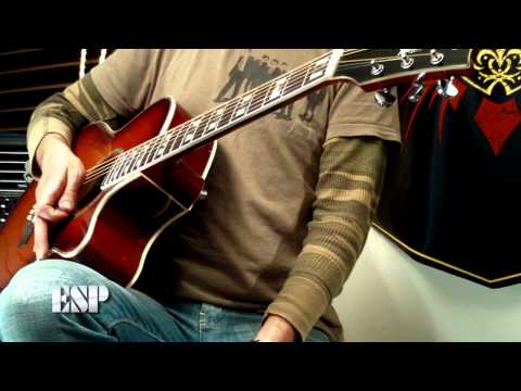 ESP Guitars: Rowan Robertson demos the LTD Xtone AC-10E