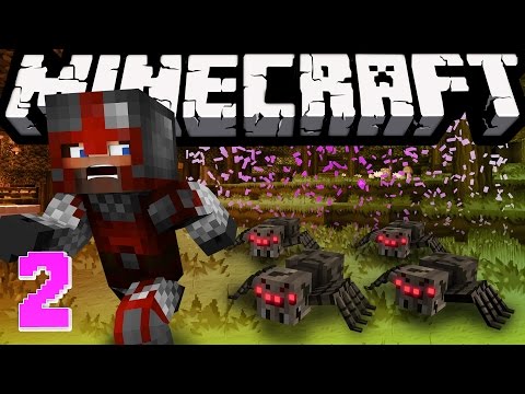 Minecraft Diaries Origins [Ep.2] - Villagers and Spiders Unite!