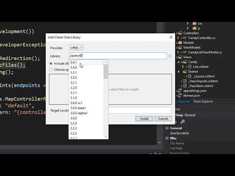 Creating ASP.Net Core 3.0 e-Shop: Adding Bootstrap 18/39