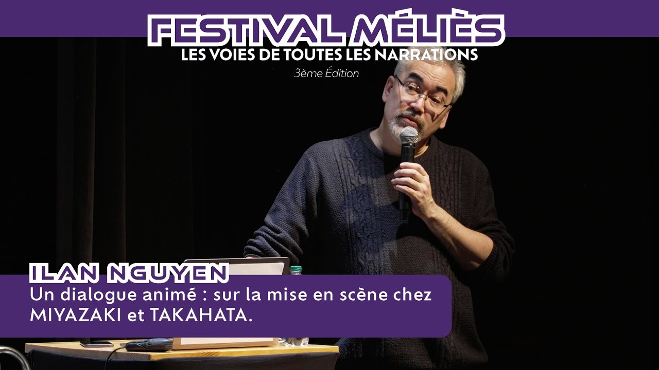 Vignette — Conférence sur la mise en scène chez MIYAZAKI et TAKAHATA au Festival Méliès