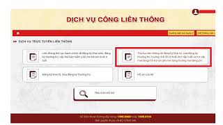 Hướng dẫn Dịch vụ liên thông khai tử trên Cổng Dịch vụ công Quốc gia