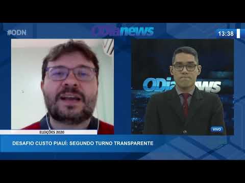 Plataforma Custo Piauí desafia candidatos para promover segundo turno transparente 23 11 2020