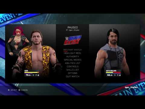 WWE 2k17 My Career №1