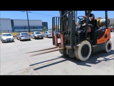 Sold! 2013 Doosan G25E-5 5K Warehouse Industrial Forklift Lift bidadoo.com