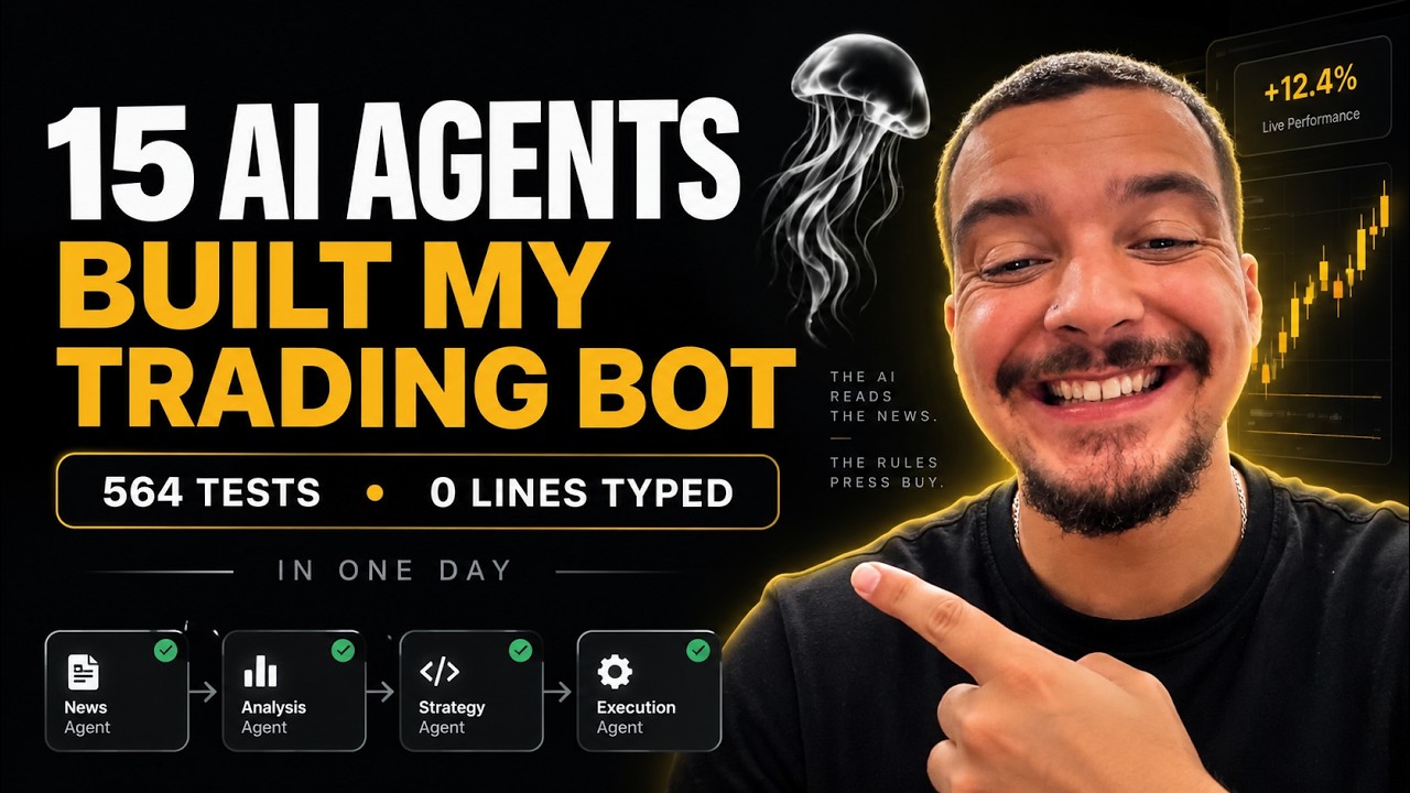 Watch the video: I directed 15 AI agents to build a trading bot in one day