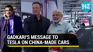 Nitin Gadkari tells Elon Musk not to sell made-in-China Tesla cars in India | Electric Vehicles
