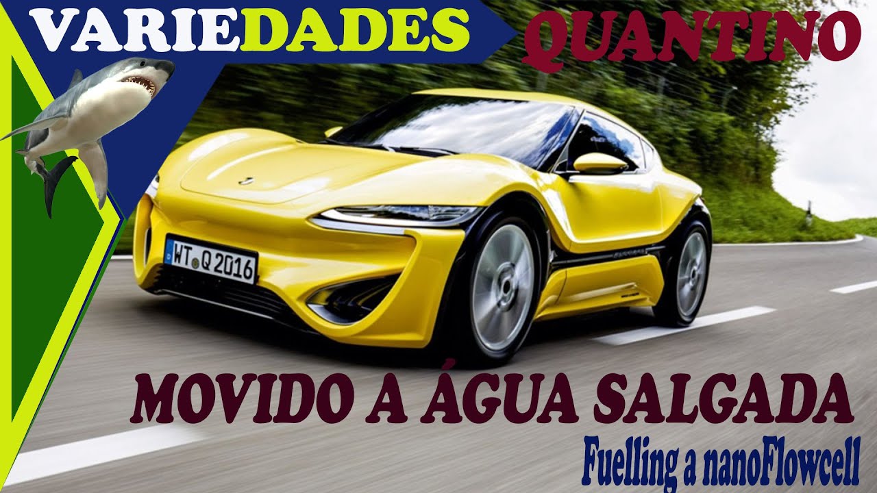 CARRO MOVIDO A ÁGUA SALGADA BATE RECORDE DE AUTONOMIA/CONHEÇA O "QUANTINO" 48 VOLT!!