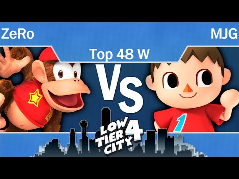 LTC4  - TSM | ZeRo (Diddy) vs MJG (Villager) Top 48 - Winners - Smash 4