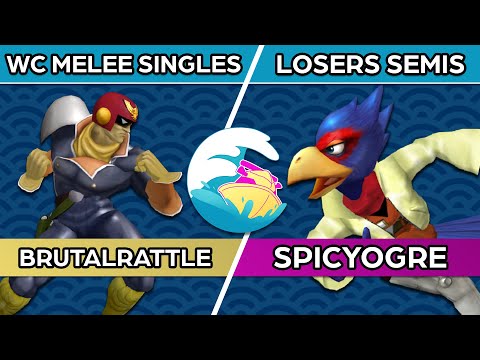 Brutalrattle vs. SpicyOgre - Melee WC Losers Semis - Boat Bash (Round 2 Qualifiers)