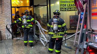 [ Manhattan 10-76 Box 681 ] ALL-HANDS Fire On the First Floor of an Unoccupied Commercial