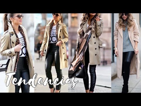 MODA MUJER CÓMO VESTIR FASHION EN OTOÑO INVIERNO //  IDEAS ROPA DE MODA Looks y Outfits