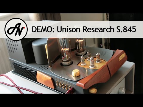 Unison Research Simply 845 and Yamaha NS1000M Speakers