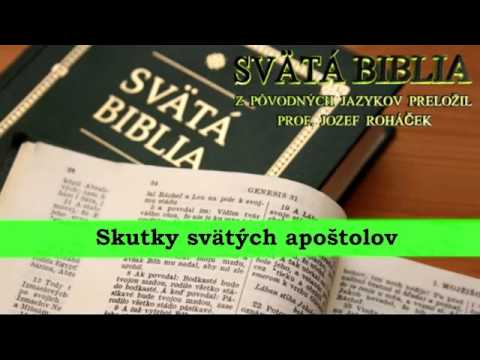 Skutky svätých apoštolov - Biblia SK