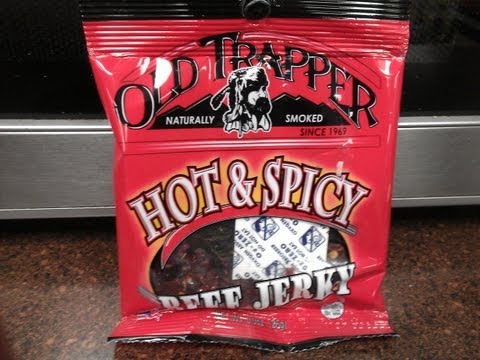 Old Trapper Hot & Spicy Beef Jerky Review
