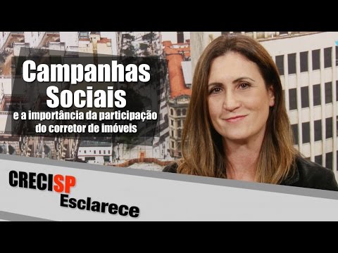 CRECI Esclarece 244 - Campanhas Sociais e a importância da participação dos corretores de imóveis