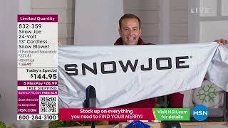 Snow Joe 24Volt 13 Cordless Snow Blower
