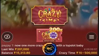 Crazy Time Big Win (15 November 2023) Happy Day.